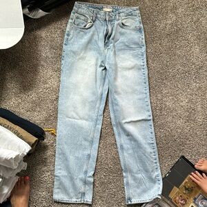 Free People Pacifica Straight Leg Jeans Womens